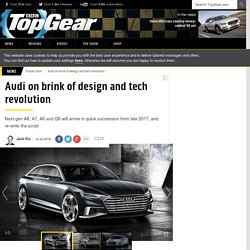Audi on brink of design and tech revolution