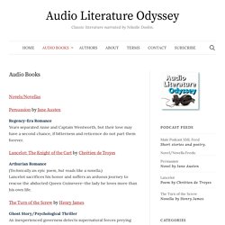 Audio Books - Audio Literature Odyssey