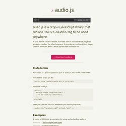 audio.js