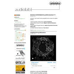 audiolab arteleku Donosti