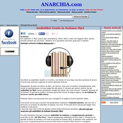 Audiolibri Gratis in Italiano Mp3