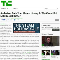 Audiolizer Puts Your iTunes Library In The Cloud, But Lala Does