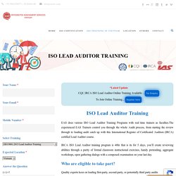 IRCA Online ISO Auditor Course