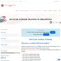 Lead Auditor Course Philippines