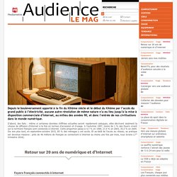 Analyses de fond et études Médiamétrie sur les usages et l'audience des médias auduiovisuels et interactifs, ainsi que les comportements du public à leur égard