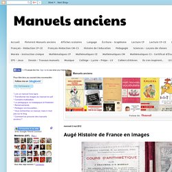 Manuels anciens: Augé Histoire de France en images