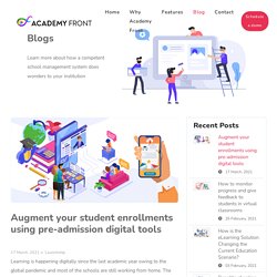 Augment your student enrollments using pre-admission digital tools