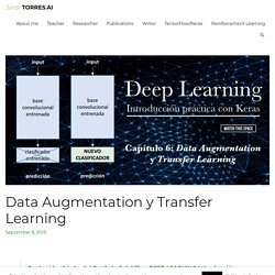 Data Augmentation y Transfer Learning con Keras / TensorFlow 2.0