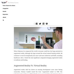 The Top 9 Augmented Reality Companies in Healthcare
