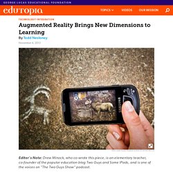 Augmented Reality Brings New Dimensions to Learning