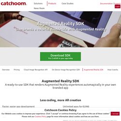 Augmented Reality SDK - CraftAR by Catchoom
