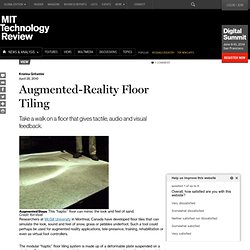 Technology Review: Blogs: TR Editors' blog: Augmented-Reality Floor Tiling