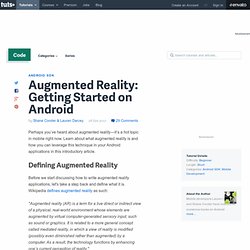 Augmented Reality: Getting Started on Android