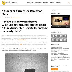 NASA puts Augmented Reality on Mars - Wikitude
