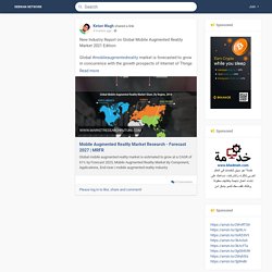 Mobile Augmented Reality Market Research - Forecast 2027