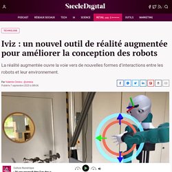 Iviz : un nouvel outil de réalité augmentée pour améliorer la conception des robots