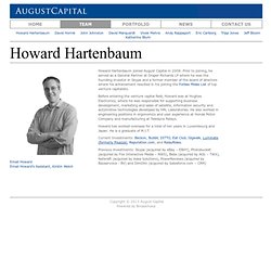 August Capital - Howard Hartenbaum - (Build 20100722150226)