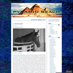 2011 August « the pyramid beach roadhouse