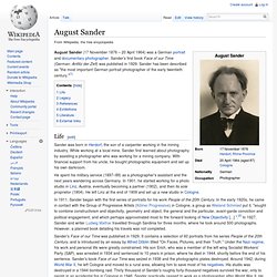 August Sander