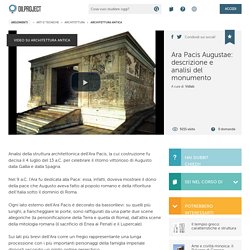 Ara Pacis Augustae: descrizione e analisi del monumento