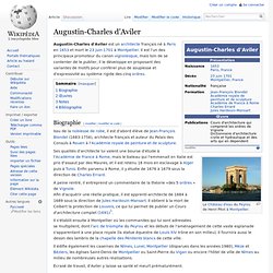 Augustin-Charles d'Aviler