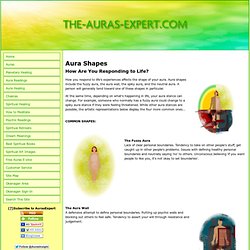 Aura Shapes...How Are You Responding to Life?