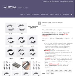 Aurora -5D MINK Eyelashes suppliers