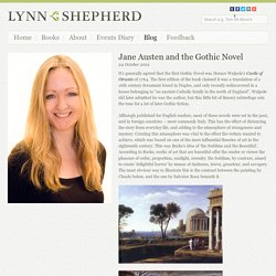 Jane Austen and the Gothic Novel - Lynn Shepherd