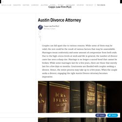 Austin Divorce Attorney