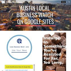 Austin Local Business Watch