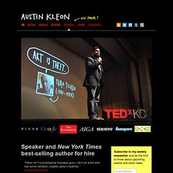 Austin Kleon - Speaker and Best-selling Author