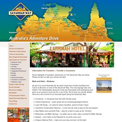 The Savannah Way - Australia's Adventure Drive From Cairns To Broome via Burketown, Borroloola, Katherine and The Kimberley