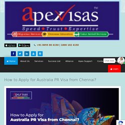 How to Apply for Australia PR Visa from Chennai?
