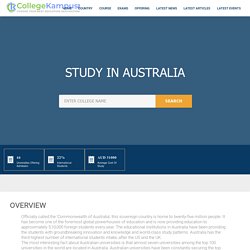 Study in Australia - Choose Your Best Education Destination