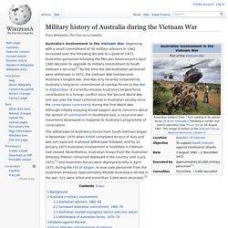 Military history of Australia during the Vietnam War