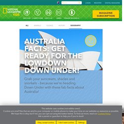 Australia facts for kids: let's head down under!