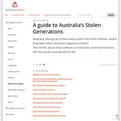 A guide to Australia’s Stolen Generations - Creative Spirits