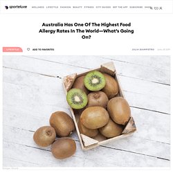 Australia Has One Of The Highest Food Allergy Rates In The World—What’s Going On?