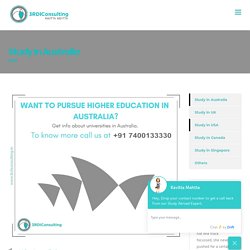 Study in Australia for indian students - Study abroad Australia