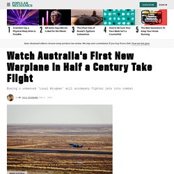 Loyal Wingman: Watch Australia Military Aircraft's First Flight