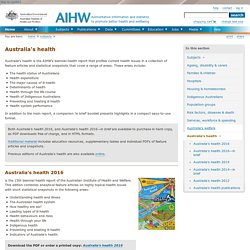 Australia's health