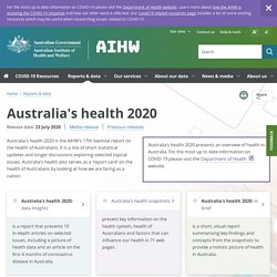 Australia's health 2020
