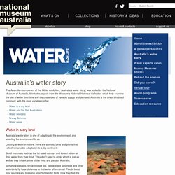 Australia's water story
