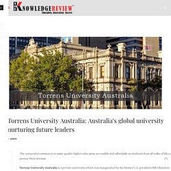 Australia’s global university nurturing future leaders