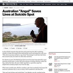 Australian "Angel" Saves Lives at Suicide Spot
