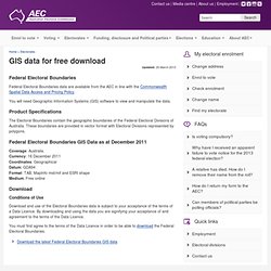 GIS data for free download