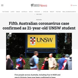 Fifth Australian coronavirus case confirmed as 21-year-old UNSW student