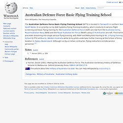 Australian Defence Force Basic Flying Training School