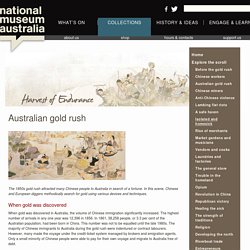 Australian gold rush