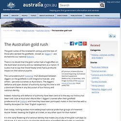 The Australian gold rush
